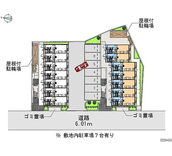 ★手数料０円★さいたま市北区本郷町　月極駐車場（LP）